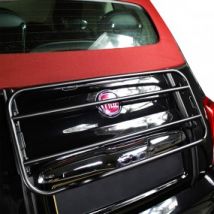 Porta-bagagens (bagageiro) sob medida para Fiat 500 C Cabrio (2009+) - edição preta