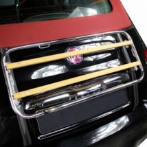 Porte-bagages Sur-mesure Édition Bois Pour Cabriolet Fiat 500 Cabrio