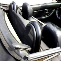 Roll-bar Édition Black Avec Le Filet Coupe-vent Pour Cabriolet MG F/TF