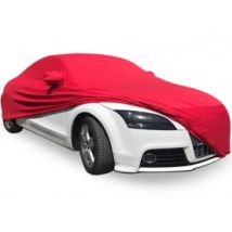 Bâche Protection Audi TT 8J (2006-2014) En Jersey Rouge (Coverlux) Pour Garage