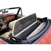 Filet Coupe-vent Beige, Windschott Fiat 124 CS2 Cabriolet 80/85
