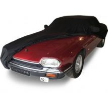 Jaguar XJS Copriauto (uso Interno) Su Misura In Jersey Coverlux - Nero