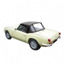 Capote Noire Pour Triumph Spitfire MK3 Cabriolet En Vinyle Grain Cuir