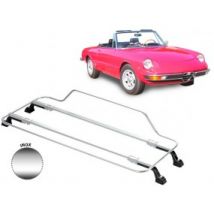 Portabagagli Per Cofani Per Alfa Romeo Serie III Aerodinamica (1983-1990) - Azur In Acciaio Inox