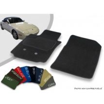 Tapis Auto Avant Sur-mesure Porsche 944 Cabriolet Velours Bordé