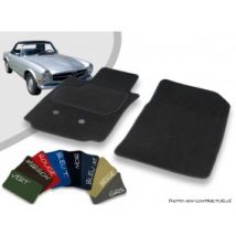Tapis Auto Avants Sur-mesure Pour Mercedes W113 Cabriolet Velours Bordé