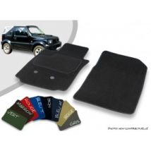 Tapis Auto Avant Sur-mesure Suzuki Jimny Serie 2 Cabriolet Velours Bordé