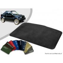 Tapis Coffre Sur-mesure Suzuki Jimny Serie 2 Cabriolet Velours Bordé