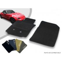 Tapis Auto Avant Sur-mesure Pour Mazda MX5 ND Cabriolet Moquette Aiguilletée Surjetée