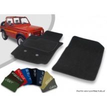 Tapis Auto Avant Sur-mesure Santana Samurai SJ 413 Cabriolet Velours Bordé