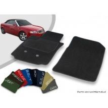 Tapis Auto Avant Sur-mesure Audi A4 B6 & B7 Cabriolet Velours Bordé