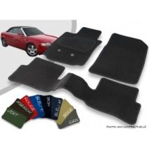 Tapis Auto Avant Et Arrière Sur-mesure Audi A4 B6 & B7 Cabriolet Velours Bordé