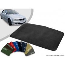 Tapis Coffre Sur-mesure BMW E46 Cabriolet Velours Bordé