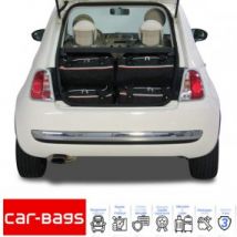 Set De Bagages De Voyage Car-Bags Pour Fiat 500 C Cabriolet