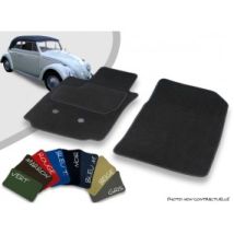 Tapis Auto Avant Sur-mesure Volkswagen Coccinelle 1200 Cabriolet (1955-1966) Velours Bordé