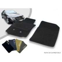Tapis Auto Avant Sur-mesure Mercedes CLK C209 Coupé Moquette Aiguilletée Surjetée