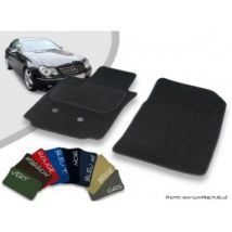 Tapis Auto Avant Sur-mesure Mercedes CLK C209 Coupé Velours Bordé