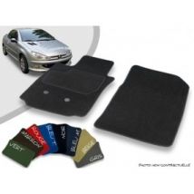Tapis Auto Avant Sur-mesure Peugeot 206 CC Velours Bordé