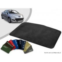 Tapis Coffre Sur-mesure Peugeot 207 CC Velours Bordé