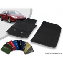 Alfombrillas Delanteras Personalizadas Peugeot 407 Coupe Ribeteadas Velour