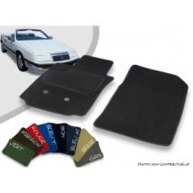Tapis Auto Avant Sur-mesure Chrysler Le Baron 87/95 Velours Bordé