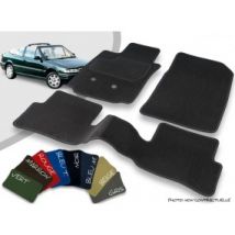 Maßgeschneiderte Rover 214/216 Cabrio-Velours-Vorderfußmatten