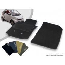 Tapis Auto Avant Sur-mesure Smart Fortwo 451 Moquette Aiguilletée Surjetée