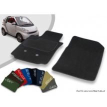Tapis Auto Avant Sur-mesure Smart Fortwo 451 Velours Bordé