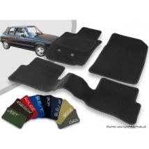 Tapis Auto Avant Et Arrière Sur-mesure Talbot Samba Cabriolet Velours Bordé