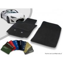 Tapis Auto Avant Sur-mesure Toyota GT86 Cabriolet Velours Bordé