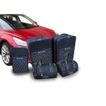 Maßgeschneidertes Ledergepäck Für Tesla Model 3 Koffer