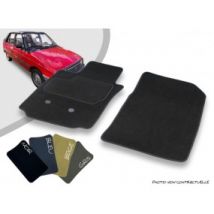 Tapis Auto Avant Sur-mesure Citroën Visa Cabriolet Moquette Aiguilletée Surjetée