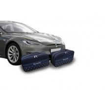 Equipaje (maletas) De Cuero Hecho A Medida Para La Parte Superior Del Baúl Trasero Tesla Model S