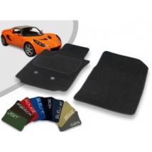 Tapis Auto Avant Sur-mesure Lotus Elise RHD Française Cabriolet Velours Bordé