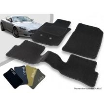 Tapis Auto Avant Et Arrière Sur-mesure Aston Martin DB9 Coupé Moquette Aiguilletée Surjetée
