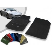 Tapis Auto Avant Sur-mesure Aston Martin DB9 Coupé Velours Bordé
