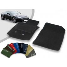 Tapis Auto Avant Sur-mesure Aston Martin V8 Coupé Velours Bordé