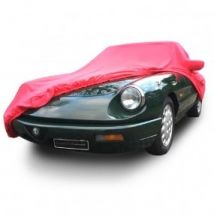 Bâche Protection Intérieure Sur-mesure Alfa Romeo Série III Aerodinamica En Jersey Coverlux - Rouge