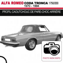 Profil Caoutchouc De Pare-choc Arrière Pour Cabriolets Alfa Romeo Série III Aerodinamica