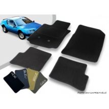 Tapis Auto Avant Et Arrière Sur-mesure Alpine A310 Moquette Aiguilletée Surjetée