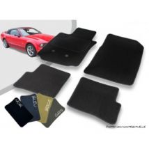 Tapis Auto Avant Et Arrière Sur-mesure Ford Mustang 05/14 Moquette Aiguilletée Surjetée