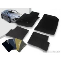 Tapis Auto Avant Et Arrière Sur-mesure Peugeot 207 CC Moquette Aiguilletée Surjetée