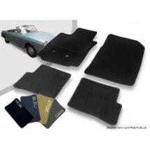 Tapis Auto Avant Et Arrière Sur-mesure Peugeot 404 Cabriolet Moquette Aiguilletée Surjetée