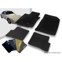 Tapis Auto Avant Et Arrière Sur-mesure Pour Porsche 944 Cariolet Moquette Aiguilletée Surjetée