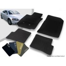 Tapis Auto Avant Et Arrière Sur-mesure Volvo C70 06+ Cabriolet Moquette Aiguilletée Surjetée