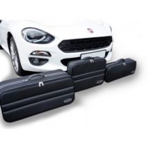 Bagagerie Pour Fiat 124 Spider - Coutures Argent