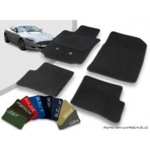 Tapis Auto Avant Et Arrière Sur-mesure Aston Martin DB9 Coupé Velours Bordé