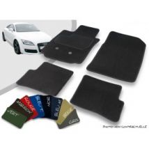 Tapis Auto Avant Et Arrière Sur-mesure Audi A5-8F7 Cabriolet Velours Bordé