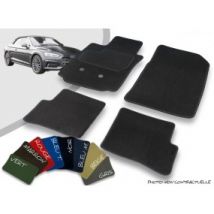 Tapis Auto Avant Et Arrière Sur-mesure Audi A5 F5 Cabriolet Velours Bordé