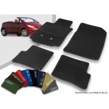 Tapis Auto Avant Et Arrière Sur-mesure Mitsubishi Colt Cabriolet Velours Bordé